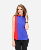 Annabelle by Pantaloons Formal Short Sleeve Solid Women's Top